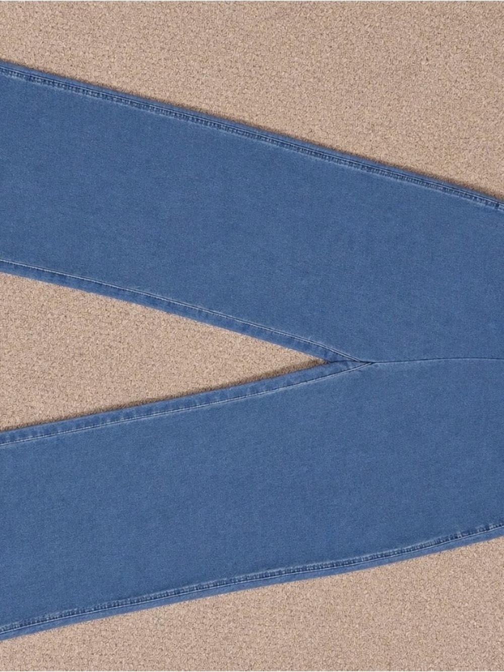H&M Wide-Leg Mid-Blue Jeans